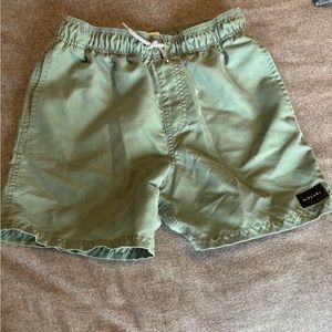 Rip Curl Lay Day lifestyle ‎ boardshort. Size 12M Sage Green Youth